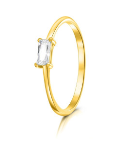 Gold ring 8k with stones