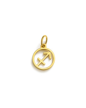 Złoty wisiorek zawieszka stópki pr. 14k