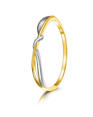 Gold ring 8k with stones