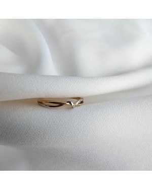 Gold ring 8k with stones