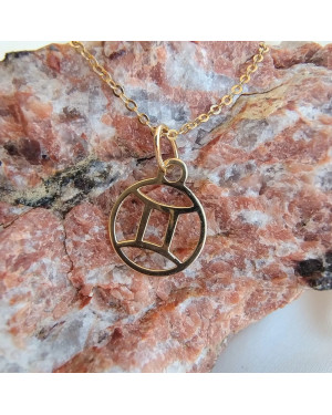 Gold pendant foot charm 14k