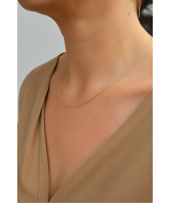Łańcuszek ANKIER 45 cm próba 14k