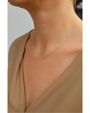 Łańcuszek ANKIER 45 cm próba 14k