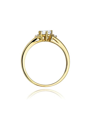 14k Gold Ring with 0.50ct Diamond IGI/GIA/HDR Certificate