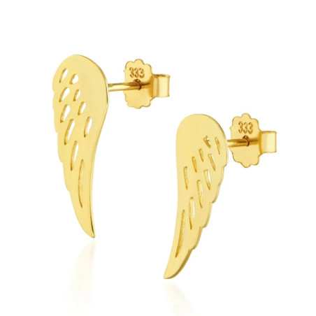 Gold wing earrings 333 K3.2426i | GoldJewellery