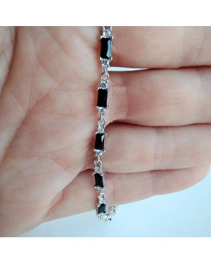 Silver bracelet ECG lifeline