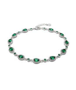 Silver bracelet ECG lifeline