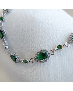 Silver bracelet ECG lifeline