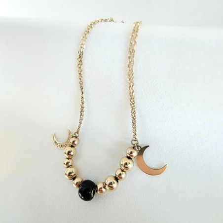 Gold Moon bracelet BWZ004| GoldJewellery