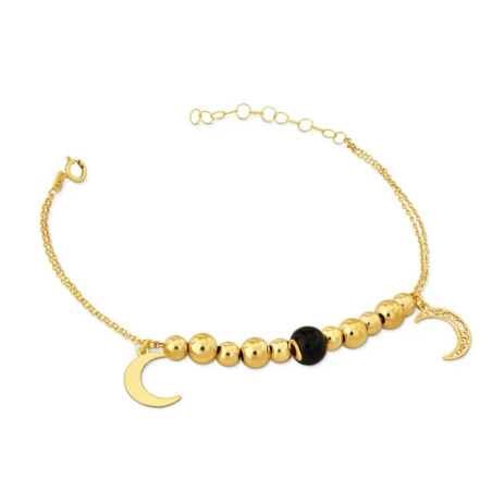 Gold Moon bracelet BWZ004| GoldJewellery