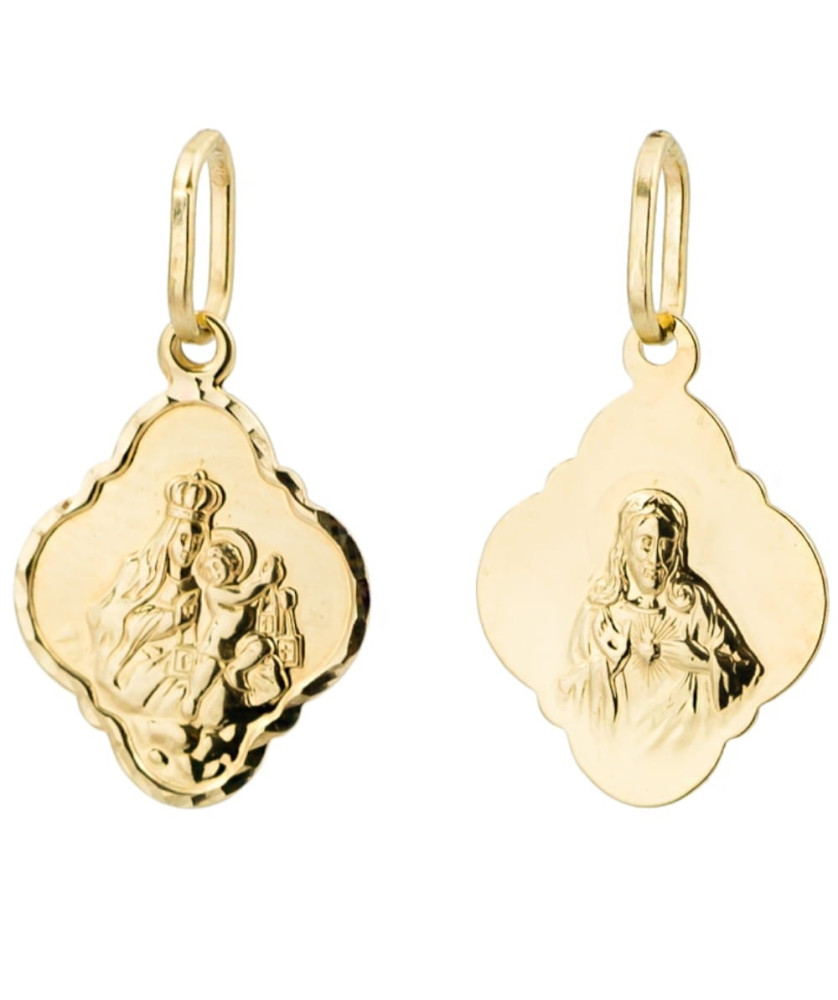 Medalik złoty szkaplerz pr. 585 zawieszka