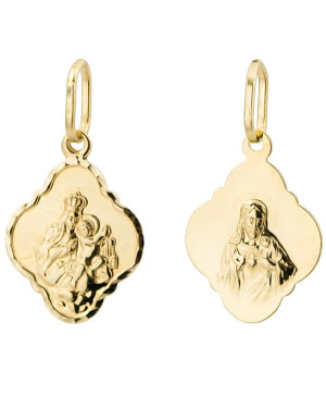 Medalik złoty szkaplerz pr. 585 zawieszka