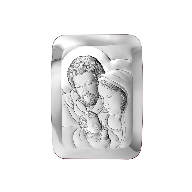Silver Image of the Holy Family Silver Image of the Holy Family