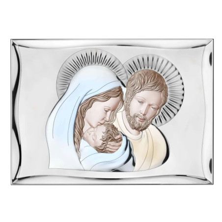 Saint Family Picture Silver