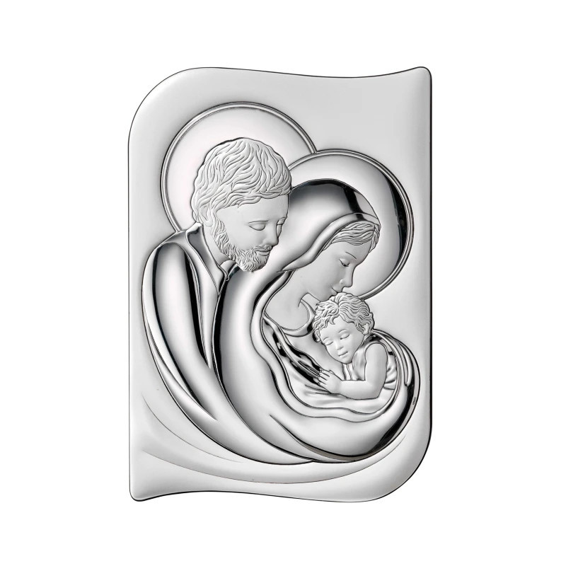 Saint Family Picture Silver Saint Family Picture Silver