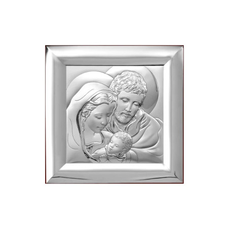 Saint Family Picture Silver