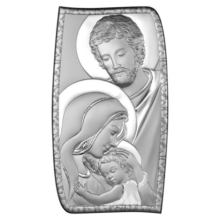 Saint Family Picture Silver