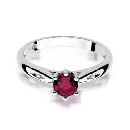 Engagement ring with ruby ​​0.60 ct | GoldJewellery