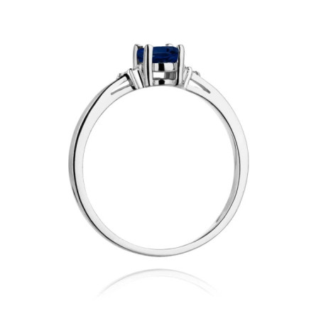 Ring with tanzanite, white gold, 0.40 ct GoldJewellery