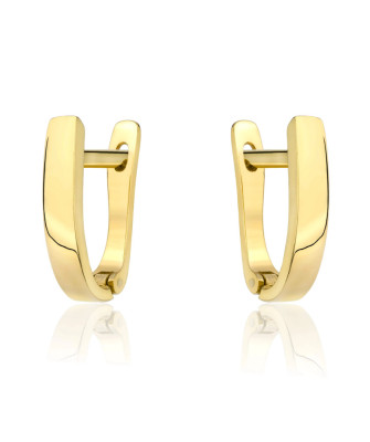 14k Gold Leverback Earrings – Classic Yellow Gold Jewellery