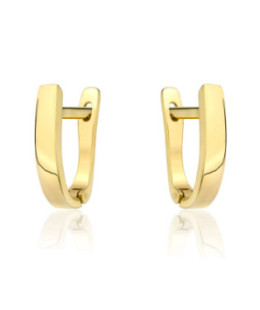 14k Gold Leverback Earrings – Classic Yellow Gold Jewellery