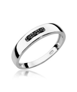 14k Gold Ring with 0.50ct Black Diamond – Certified IGI/GIA/HDR