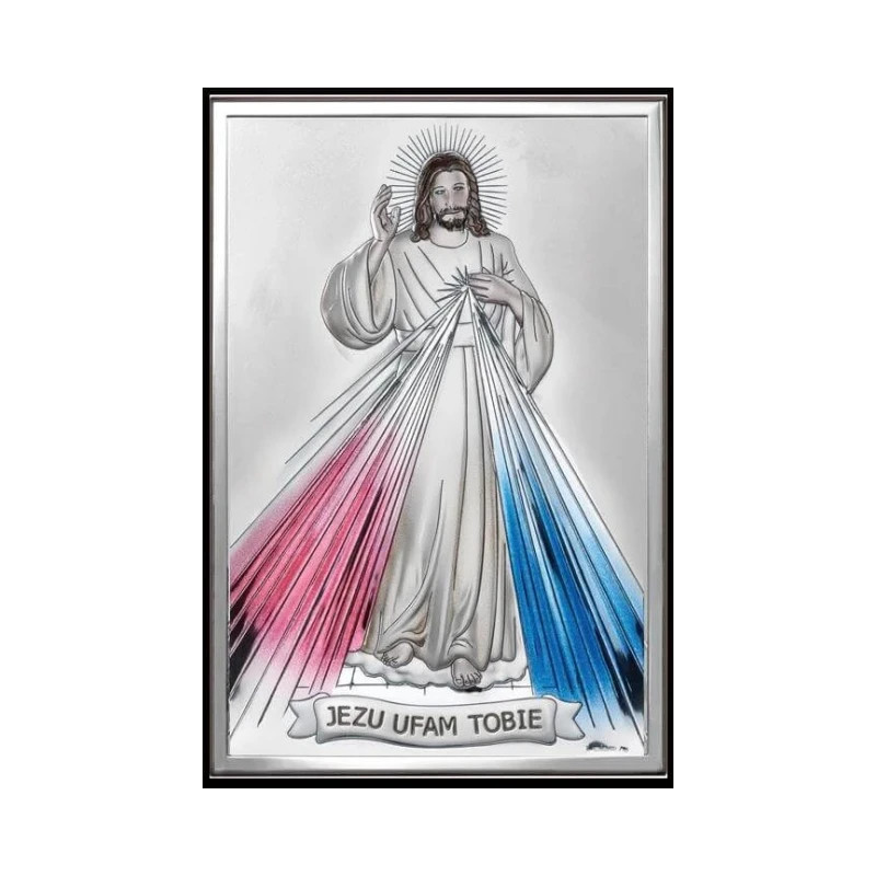 Silver Picture Jesus, I trust in You