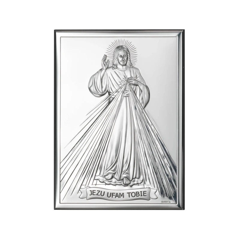 Silver Picture Jesus, I trust in You