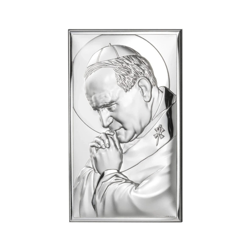 John Paul 2 Silver Picture John Paul 2 Silver Picture