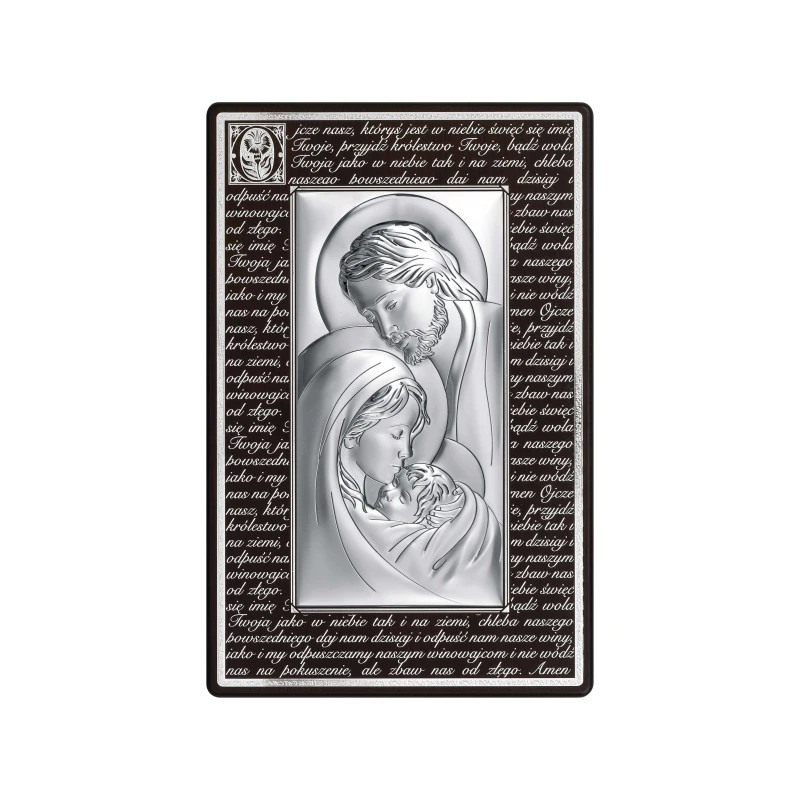 Saint Family Picture Silver