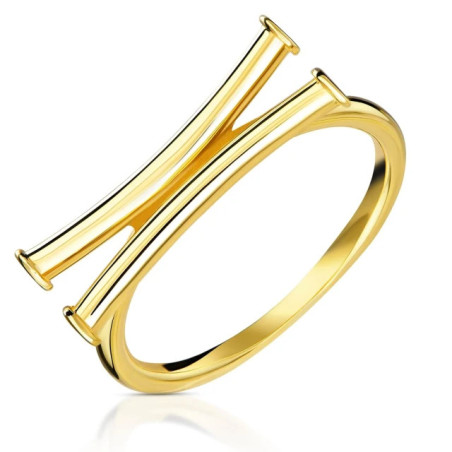 Gold ring 333 papyrus P1.957 | GoldJewellery