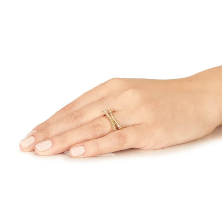 Gold ring 333 papyrus P1.957 | GoldJewellery