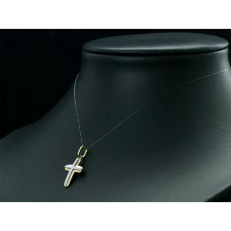 BEAUTIFUL GOLD CROSS Baptism Communion trial 585 W1.178P | GoldJewellery