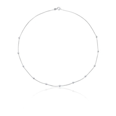 Silver BALLS necklace SN31 |GoldJewellery
