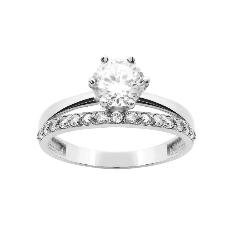 Silver ring with a large eye PS3.1501 | GoldJewellery