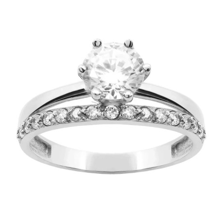 Silver ring with a large eye PS3.1501 | GoldJewellery