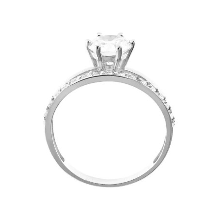 Silver ring with a large eye PS3.1501 | GoldJewellery