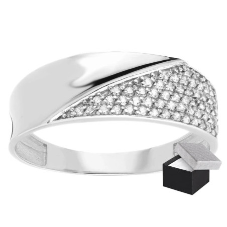 Silver wide wedding ring PS3.1565 | GoldJewellery