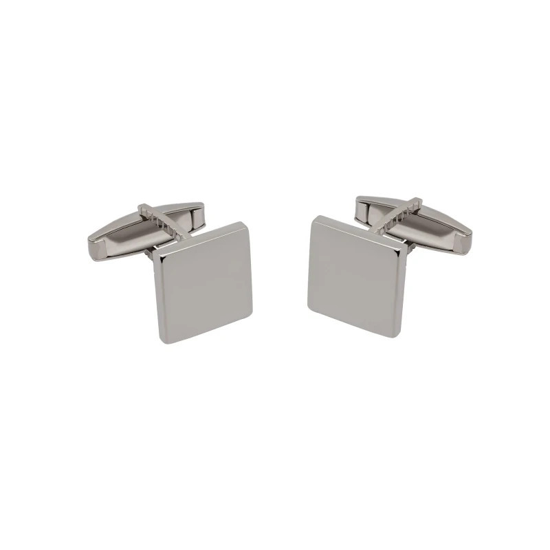 Silver Square cufflinks |GoldJewellery