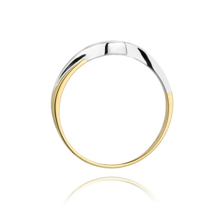 Gold ring with diamond EY-158 0.05ct | GoldJewellery