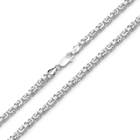 Silver BYZANTINE chain 60 cm | GoldJewellery