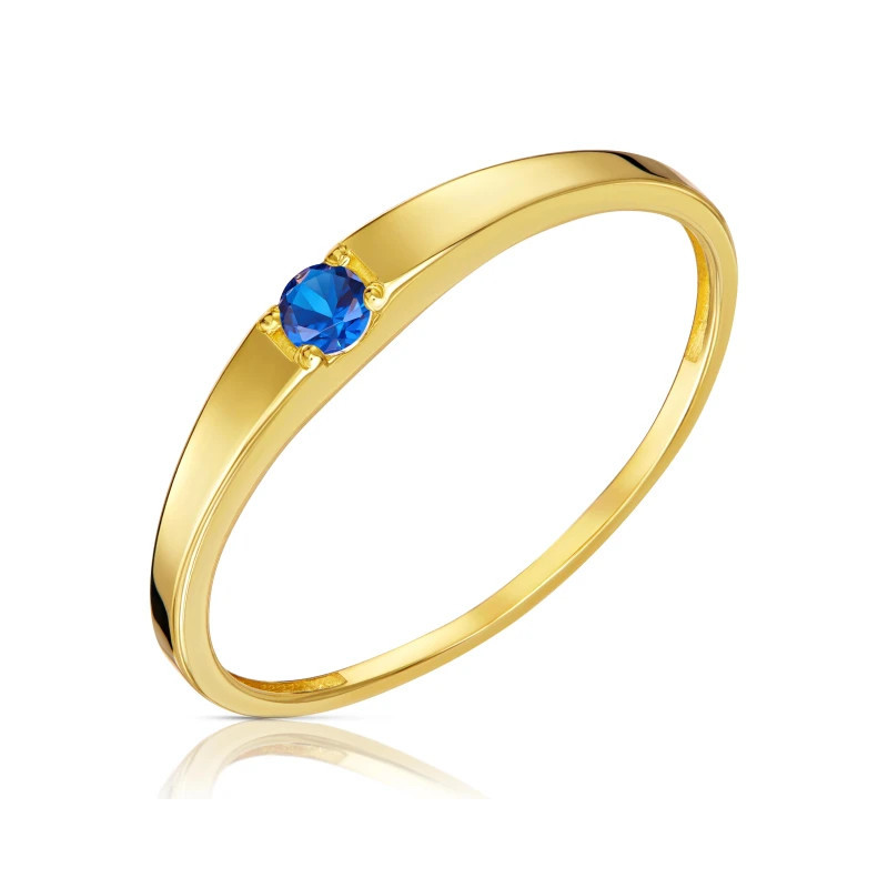 Ring with blue eye 333 P3.1670n | GoldJewellery
