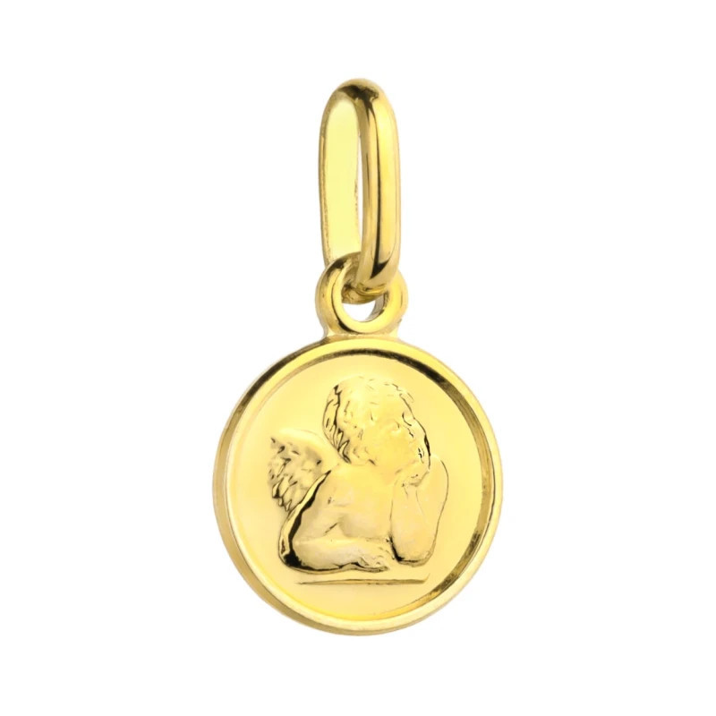 ⭐ Angel pendant, small pr. 585 ♥ GoldJewellery